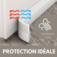 thumbnail image 3 of Anti-draught door bottom & door seal - NEW insulating door bottom (quick to install), ideal for insulation against cold, noise & humidity (1 x white), 3 of 3