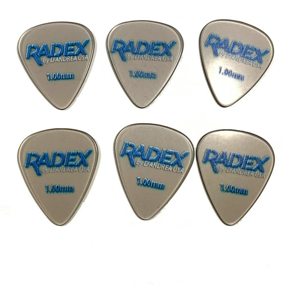 D'Andrea Guitar Picks  12 Pack  Pro Plec  310 Shape Large Round Tip  1.50mm