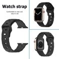 thumbnail image 4 of Pulsera de silicona resistente al agua para Apple Watch Ultra 8 7 6 5 4 3 2 1 SE FLhrweasw Nuevo, 4 of 9