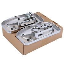 Guwzn Rear Passenger Footboard Footpeg Floorboard Compatible for Shadow Spirit 1100 750 Replaces MP4ZT-0004-HX-35