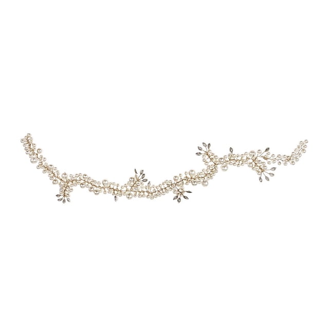 Joyas de de Perla Diadema de de imitación Tiara