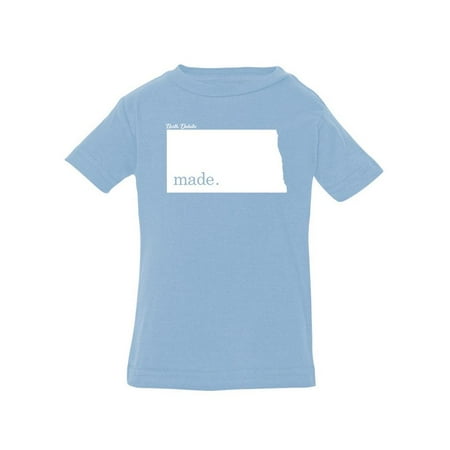 

Made In North Dakota T-Shirt Infant -Smartprints Designs 24 Months