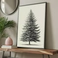 thumbnail image 3 of Christmas Wall Decor Printable Xmas Trees Decor Painting, Rustic Christmas Art, Printable Xmas Decor-Print, Vintage Xmas Holiday Art Print, Vintage Christmas Tree Print, Moody, 3 of 7