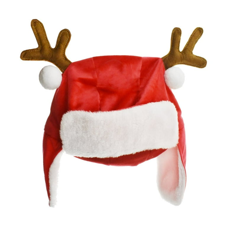 Reindeer santa hat deals