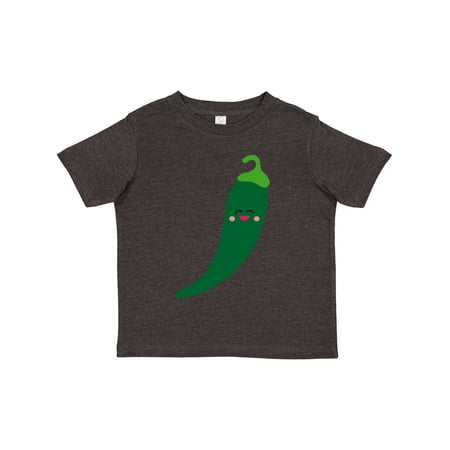 

Inktastic Green Chili Pepper Kawaii Gift Toddler Boy or Toddler Girl T-Shirt