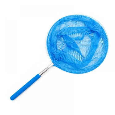 Pool Skimmer Net with 15-34 inch Telescopic Pole Leaf Skimmer Mesh Rake Net for Spa Pond Swimming Pool, Pool Cleaner Supplies and Accessories