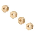 thumbnail image 2 of RC Wheel Hex Adapters, Convenient Installation Wheels Hex Hub Extension Brass Sturdy Durable Exquisite Workmanship Appearance Stable Performance For Axial ANGGREK Otros Deportes, 2 of 8