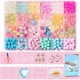 thumbnail image 2 of Bead Kids Set para fabricación - Kits de artesanales para niñas Little Girls Colres de bricoje Juegos de niño con ca 28x15x2cm BLESIY Perlas de pulsera de los niños, 2 of 8