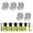 10 pieces, variant on 10/5Pcs CR2477 Button Cell Batteries High Performances 3V Power for Electronics Toy and Remote Controls Watches
