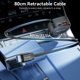 thumbnail image 4 of Cargador para Auto SONRU 84W Max Retráctil de Doble PD 33W USB-C, 4 of 7