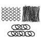 thumbnail image 3 of PIXNOR Women Girls DIY Hair Styling Accessories Kit Set, 3 of 3