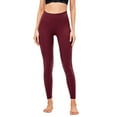thumbnail image 1 of Women Fleece Yoga Pants with Pockets Wide Waistband Running Workout, 1 of 8