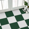 thumbnail image 3 of Abyssaly 12" x 12" (20Pcs) Peel and Stick Floor Tile Vinyl Flooring Checkered Floor Tile Suit for Bathroom and Kitchen (Green and White), 3 of 10