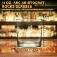 thumbnail image 5 of 11 oz. ARC Aristocrat Rocks Glasses- 10 Pack-Clear, 5 of 5