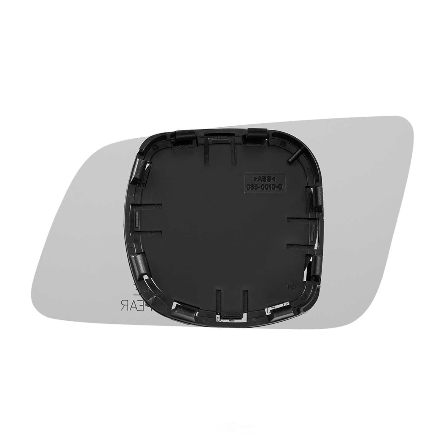 Burco Side View Mirror Replacement Glass with Motor Mount Plate - Clear Glass - 5314RSG