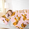 thumbnail image 4 of Castle Fairy 2-Piece Twin Size Comforter Set - Cartoon Tiger Kawaii Print, 4 of 8