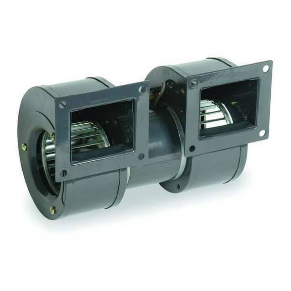 1pack Dayton 1TDR5 Rectangular OEM Blower, 1350 RPM, 1 Phase, Direct, Rolled Steel