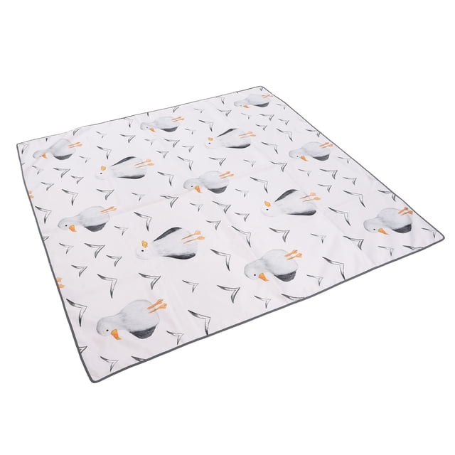 Baby High Chair Mat, Washable Waterproof Baby High Chair Splat Mat Stain Repellent For Toddlers For Picnic For Craft For Kids For Eating