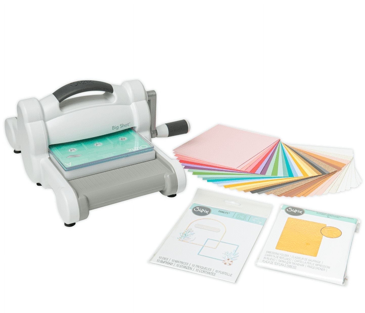 Sizzix Big Shot Switch Plus Machine, White, Electric Die Cutting