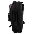 thumbnail image 4 of Heavy Duty Canvas Sports Activity Waist Pack Pocket Belt for LG V35 ThinQ, G3 STYLUS, G Vista, G Flex, Optimus G Pro, Stylo 4, V30S ThinQ, V30, X max, G STYLUS, G Pro 2 (Black) + MND Mini Stylus, 4 of 8