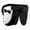 Black, variant on DPTALR Men Casual Bow Knot Trousers Thin Cover Buttocks Sexy Low Waist Breathable Single Ding Underpants