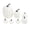 White, variant on Anvora 7PCS Halloween Fake Orange Pumpkins Decor, Fall Artificial Pumpkins Ornaments for Decoration Different Sizes, Halloween Thanksgiving Autumn Harvest DIY Foam Pumpkin Indoor Outdoor Home Decor