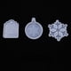 thumbnail image 3 of Wosthever Molde de silicona para copos de nieve, molde para hacer colgantes, herramienta creativa para manualidades, accesorios para Type1 NO1, 3 of 6