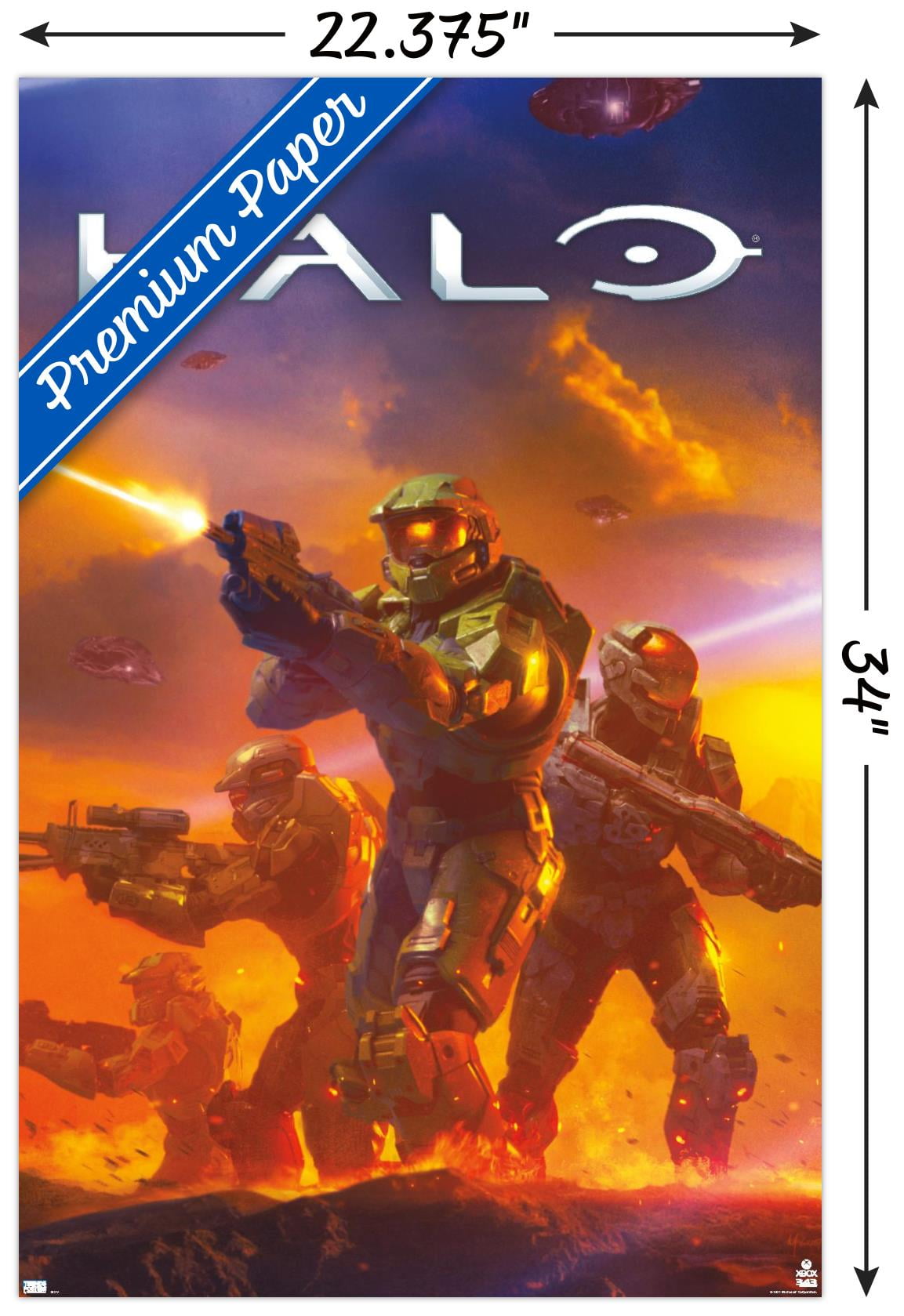 Poster Halo Reach - characters  Wall Art, Gifts & Merchandise