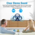 thumbnail image 3 of Caja de CD portátil MEGATEK CB-M25BT con Bluetooth Blue Jay, 3 of 9