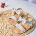 thumbnail image 2 of Toddler Girls Sandals Soft Rubber Flats Summer Baby flower girl Shoes, 2 of 5
