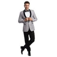 thumbnail image 3 of Men's 2pc Tuxedo Set W/ Satin Shawl Collar, 3 of 4