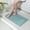 D, variant on Soft Solid Color Bath Rugs,Honeycomb Pattern Embossed Bathroom Mat,Quick Dry Super Absorbent Non-Slip Bathroom Rugs Fit Under Door-Easy to clean Bathroom Floor Mats-Shower Rug- 31"x20",Light Blue