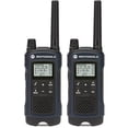 thumbnail image 2 of Radios bidireccionales Motorola Talkabout T460 Azul Paquete de 2 con spray desinfectante y 3 paños de microfibra, 2 of 7