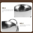thumbnail image 2 of MLINS Stainless Steel Pan with Double Handles for Kitchen Cooking Small Pots 9.84 inches, 2 of 8