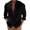 ZZBlack155, variant on Mens Casual Button Down Shirts Solid Color Retro Cotton Linen Loose Long Sleeved Beach Mens Dress Shirts Activewear