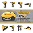 thumbnail image 4 of Blower Rechargeable Cordless Leaf Dust Air Blaster with 20V 8000 hAm Battery and charger 140000 RPM for Patio Cleaning Lawn Care,Blowing Leaves and Dust, 4 of 12