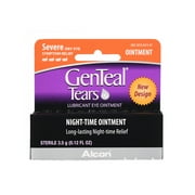 GENTEAL Tears Severe Nighttime Ointment for Severe Dry Eye Symptom Relief, 3.5g