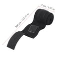 thumbnail image 4 of Black Sports Hand Wraps, Professional Boxing Bandage, For Boxing Accessories Boxing Equipment Boxing Supplies Boxing Training Black Elastic, 4 of 8