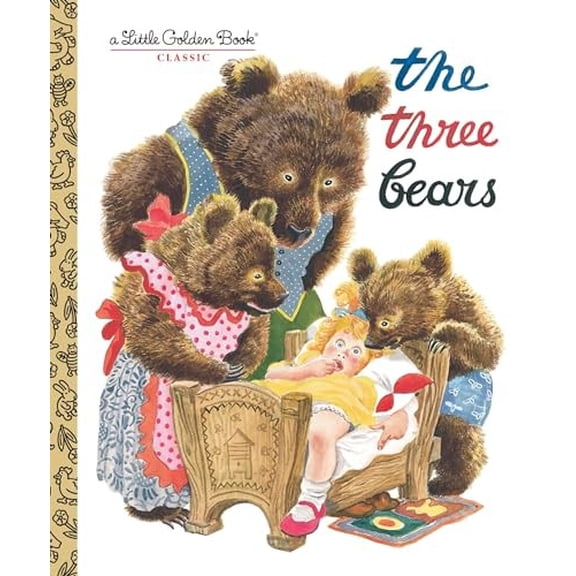 Pre-Owned Little Golden Book The Three Bears, (Hardcover)