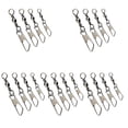 thumbnail image 3 of Toystoory * 100 piezas, conector giratorio de pesca, rodamiento, anzuelo rodante, herramientas a presión, accesorio de aparejo, componente de Pescar en forma de B 37 mm, 3 of 6