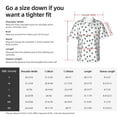 thumbnail image 6 of Lsque Turtle pattern Hawaiian Shirt for Men, Unisex Summer Beach Casual Short Sleeve Button Down Shirts-Medium, 6 of 9