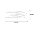 thumbnail image 2 of US 2-4Pc Monster Claw Mark Scratch Car Headlight Sticker Stripe Reflective Decal, 2 of 5