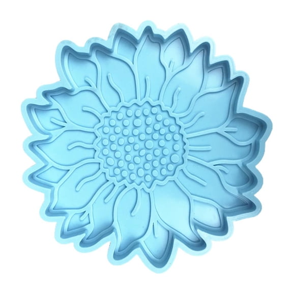 Giaone Handmade Sunflower Coaster Epoxy Silicone Mould DIY Arts Craft Cups Mats Mold