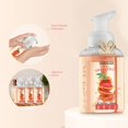 thumbnail image 4 of LOVERY Foaming Hand Soap-Pack of 3-Moisturizing Hand Soap with AloeVera & Essential Oils-Alcohol-Free Hand Wash in Honey Almond PomegranatePeach Lavender Jasmine Scent-Free Swarovski Bracele, 4 of 5