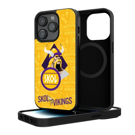 Keyscaper Minnesota Vikings iPhone Magnetic Bump Case