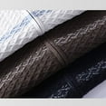 thumbnail image 7 of YueHuiYing Men's Casual Fashion Cardigan Half Stand Collar Patchwork Knitted Cardigan Loose Sweater Loose Outerwear, 7 of 7