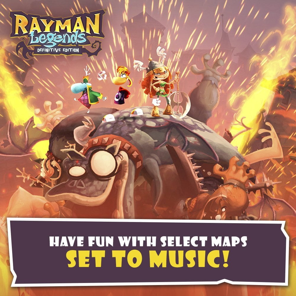 Rayman Legends Definitive Edition Cover Art: Replacement 