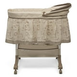 Delta Children Soothing Baby Rocking Bassinet with Storage, Playtime ...