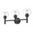 thumbnail image 2 of 7502-3V-MB-Z-Lite-Sutton - 3 Light Bath Vanity In Modern Style-10.25 Inches Tall and 23.75 Inches Wide-Matte Black Finish, 2 of 2