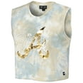 thumbnail image 2 of Women's The Wild Collective White Atlanta Braves Washed Muscle Tank Top, 2 of 3